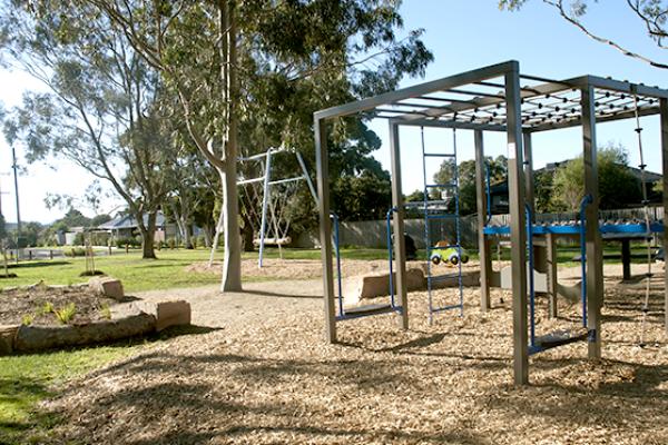 Photo of Schramms Reserve North Playground Monkey bars and swings