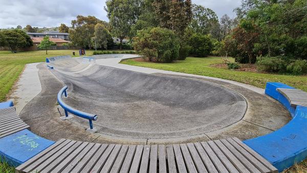 photo of a skate bowl