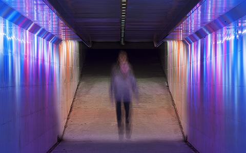 Warren Langley's Immerse in the Doncaster Road underpass