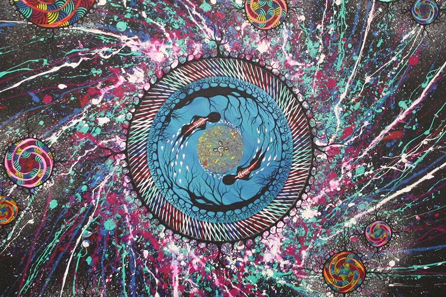 Troy Firebrace - a galaxy swirl