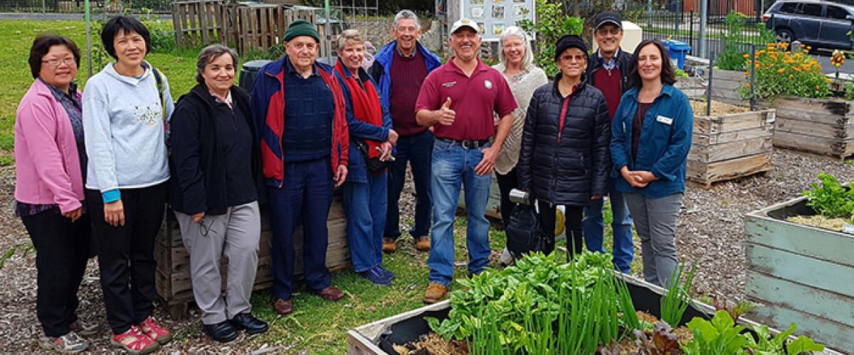 Vasili's Community Garden Group Session Photo