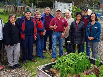 Vasili's Community Garden Group Session Photo