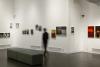 An interior photograph of Manningham Art Gallery showing photographs by Katrin Koenning on the walls.